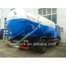 2 Tanks Dongfeng Hochdruck-Abwasser-Saug-und Reinigungs-LKW